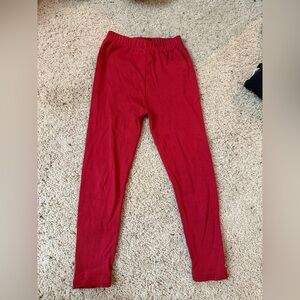 Misha And Puff Vibrant Red Leggings